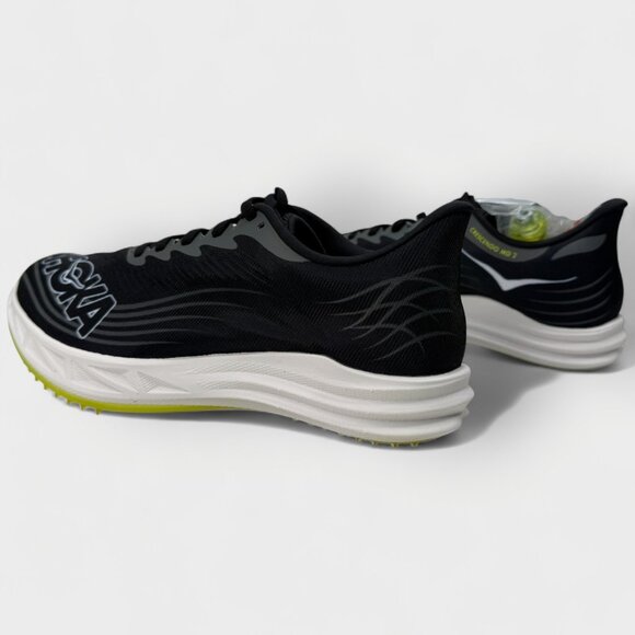 HOKA Crescendo MD 2 Track Spikes Black/White Men 9.0 /Women 10.5 Style 1155116 main image 12